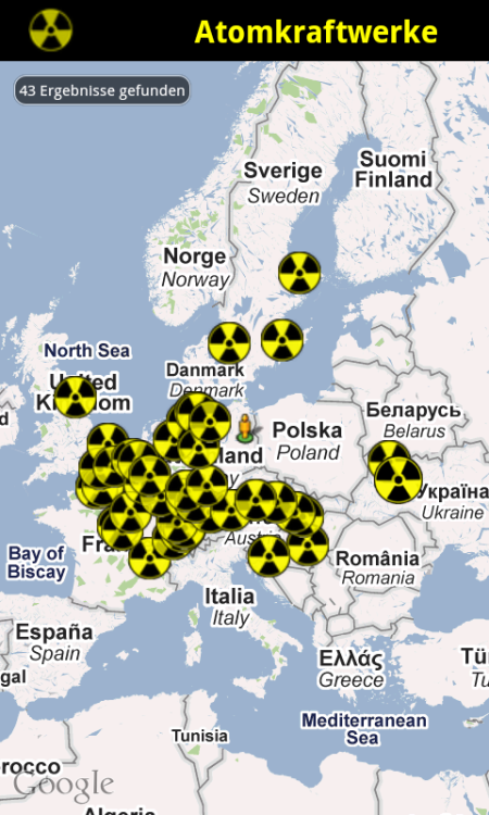 Nuclear sites europe